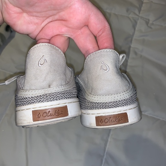 Olukai Pehuea Li sneakers slip on shoes lace up casual breathable - Picture 3 of 3